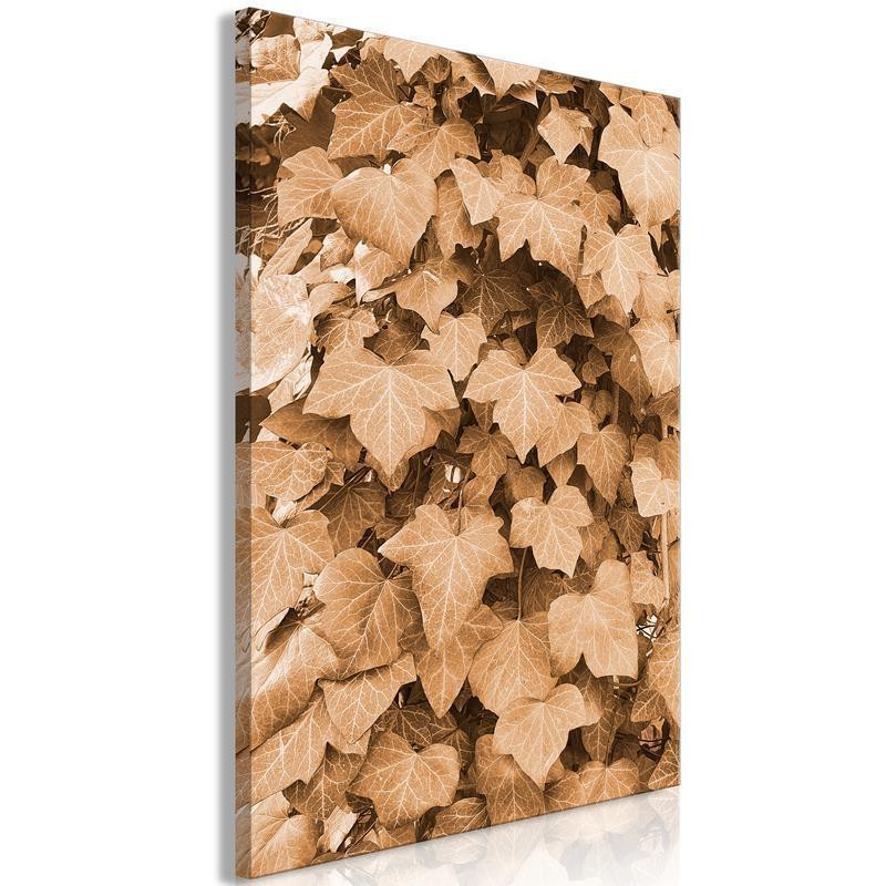 31,90 € Schilderij - Autumn Ivy (1 Part) Vertical