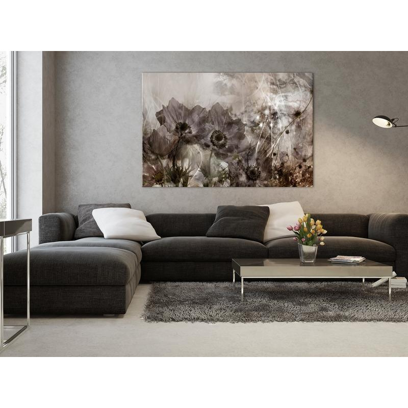 31,90 € Schilderij - Anemones in Sepia (1 Part) Wide