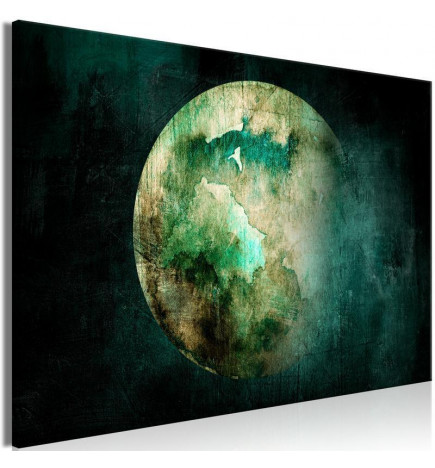 Canvas Print - Green Pangea (1 Part) Wide