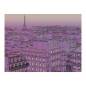 Fotomurale a parigi - con sfondo rosa - arredalacasa