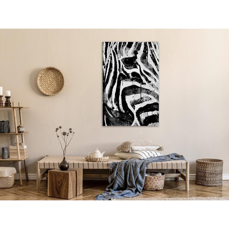 61,90 € Schilderij - Striped Nature (1 Part) Vertical