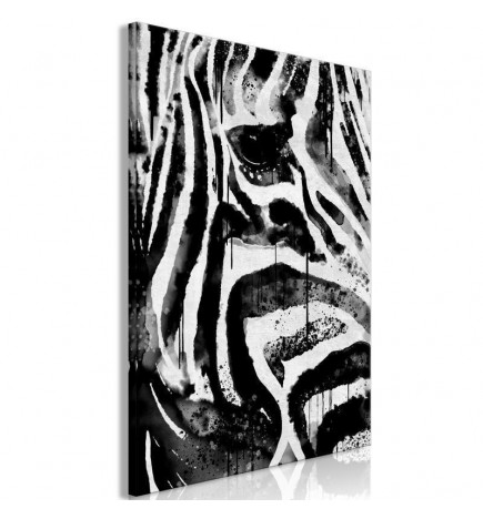 Canvas Print - Striped Nature (1 Part) Vertical