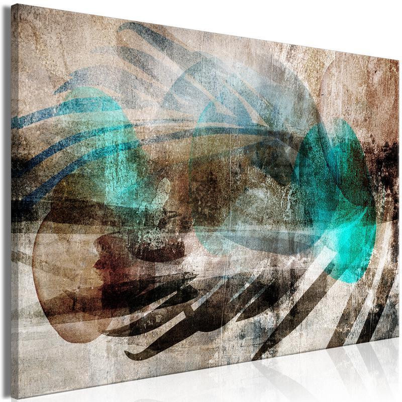 31,90 € Canvas Print - Abstract Plume (1 Part) Wide
