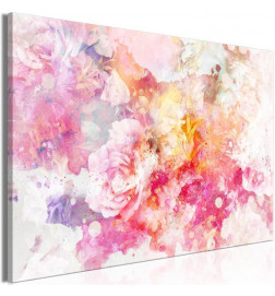 Canvas Print - Explosion of Flowers (1 Part) Wide