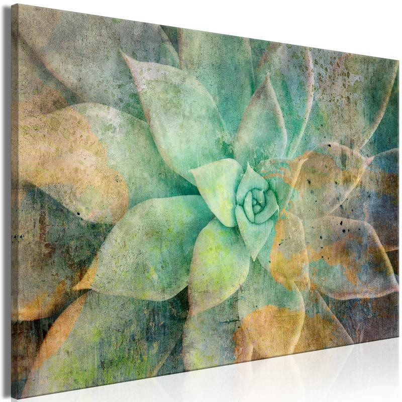 61,90 € Canvas Print - Blooming Tones (1 Part) Wide