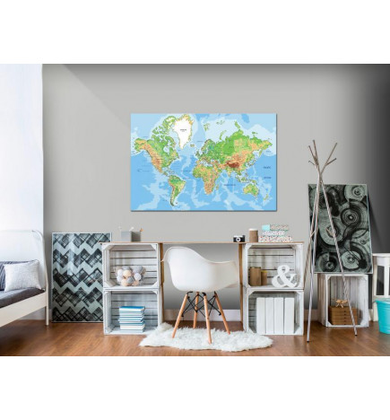 Canvas Print - Explore the World!