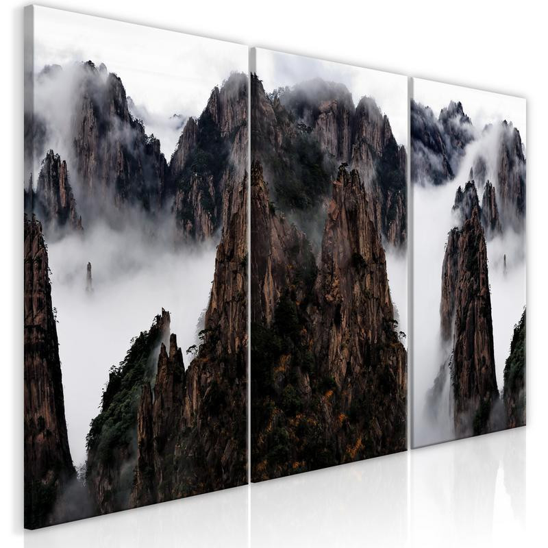 88,90 € Canvas Print - Faces of Earth (3 Parts)