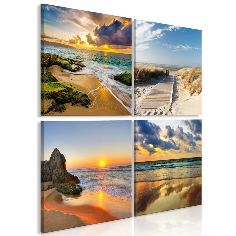 56,90 €Tableau - Calmness of the Sea (4 Parts)