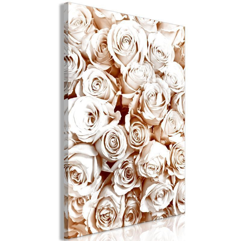 31,90 € Canvas Print - Rose Garden (1 Part) Vertical