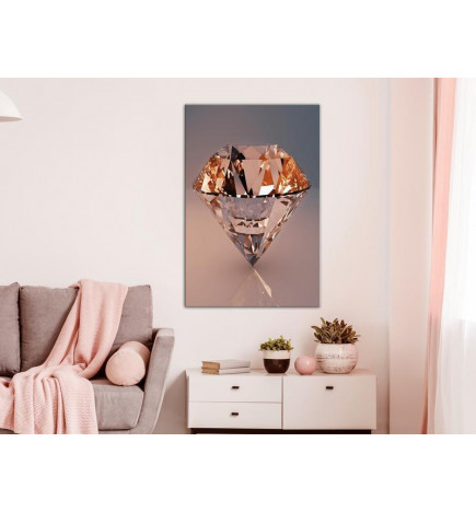 31,90 € Canvas Print - Costly Diamond (1 Part) Vertical