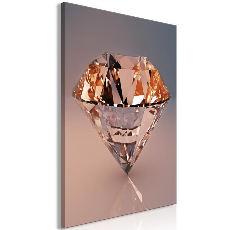 31,90 € Leinwandbild - Costly Diamond (1 Part) Vertical