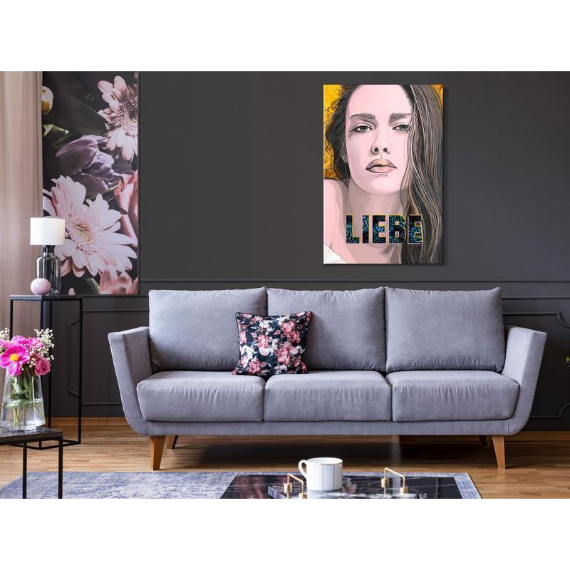 31,90 € Canvas Print - Liebe (1 Part) Vertical