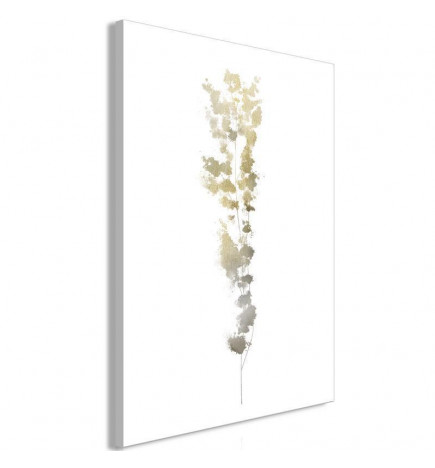Canvas Print - Golden Branch (1 Part) Vertical
