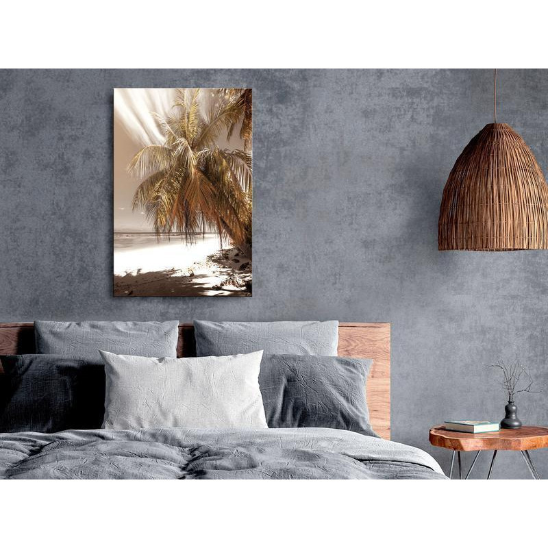 31,90 € Schilderij - Palm Shadow (1 Part) Vertical
