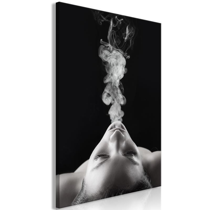 31,90 € Canvas Print - Smoke Cloud (1 Part) Vertical