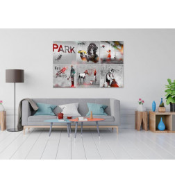 61,90 € Taulu - Banksy Collage (6 Parts)