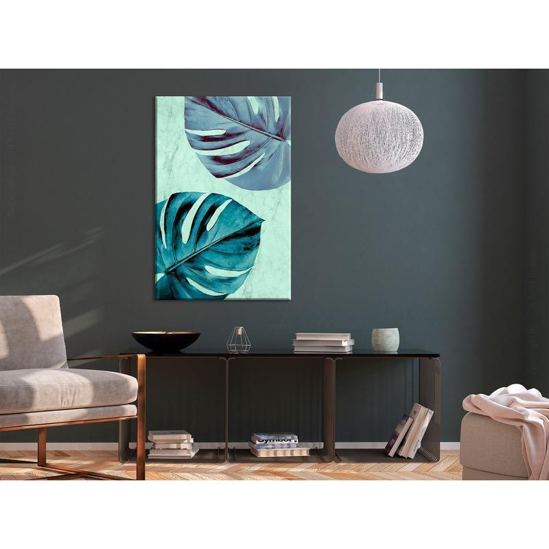 31,90 € Schilderij - Tropical Turquoise (1 Part) Vertical