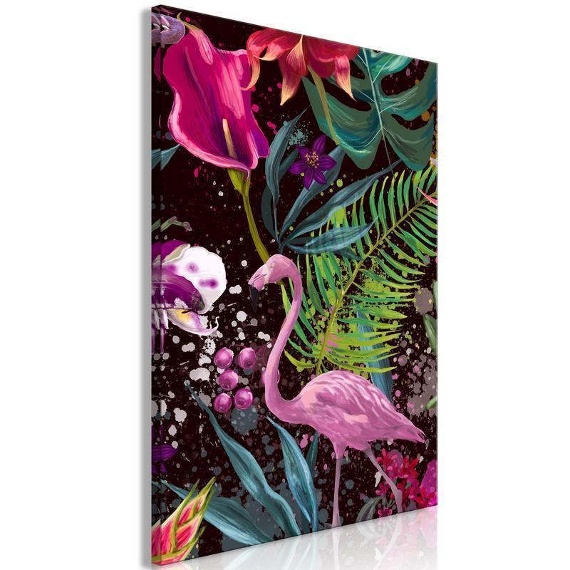 31,90 € Canvas Print - Flamingo Land (1 Part) Vertical