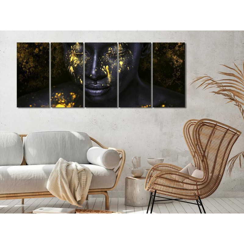 70,90 €Quadro - Bathed in Gold (5 Parts) Narrow