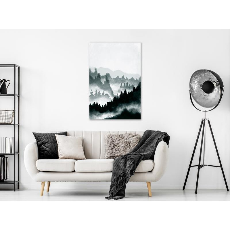 61,90 € Canvas Print - Hazy Landscape (1 Part) Vertical