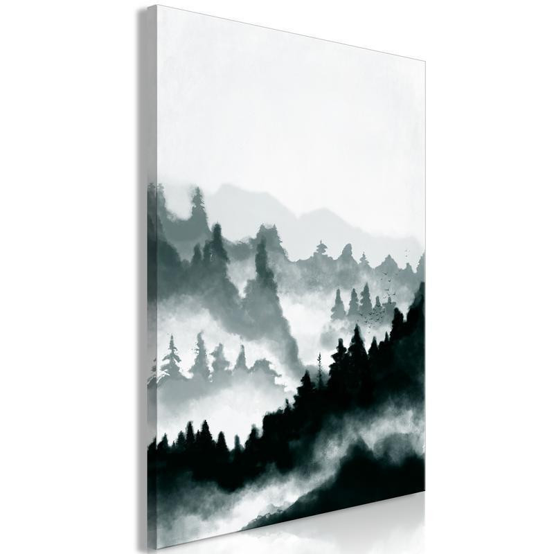 61,90 € Leinwandbild - Hazy Landscape (1 Part) Vertical