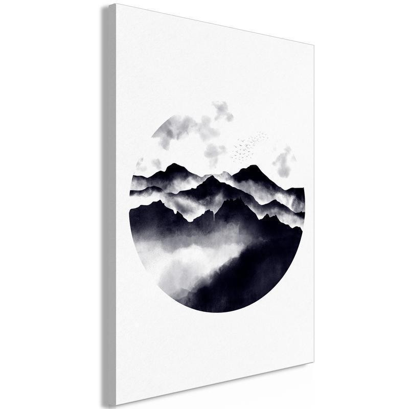 61,90 € Schilderij - Mountain Landscape (1 Part) Vertical