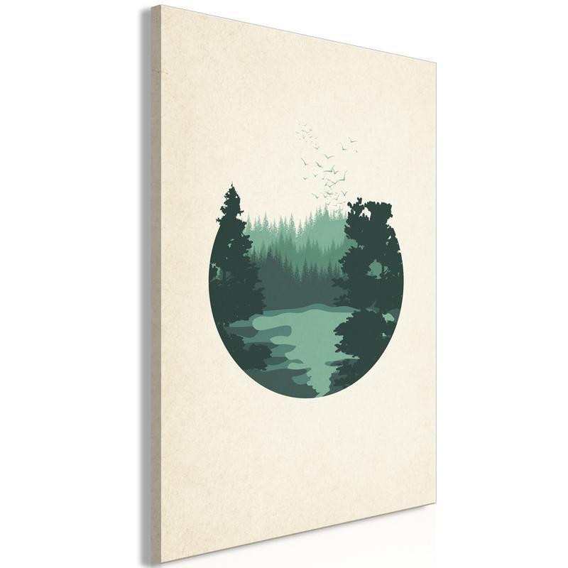 61,90 € Paveikslas - View of the Hills (1 Part) Vertical