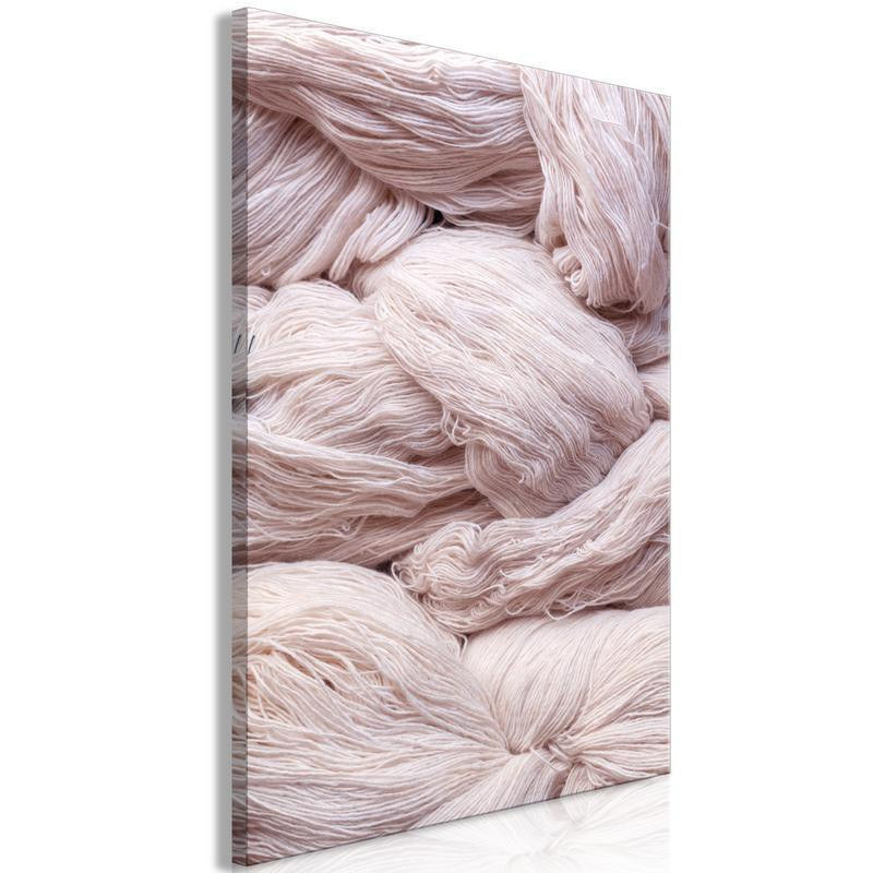 61,90 € Canvas Print - Woolen Fantasy (1 Part) Vertical