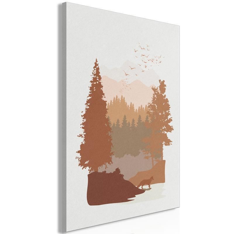 61,90 € Canvas Print - Autumn in the Mountains (1 Part) Vertical
