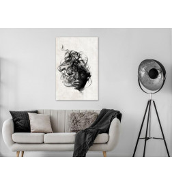 31,90 € Canvas Print - Scattered Thoughts (1 Part) Vertical