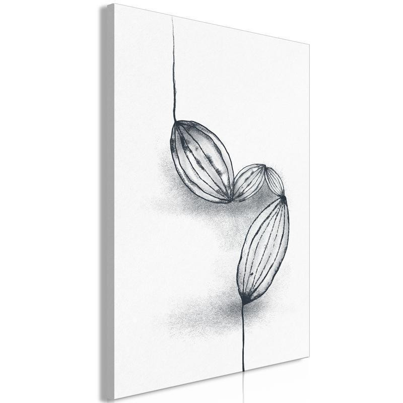 61,90 € Canvas Print - Cocoa Beans (1 Part) Vertical