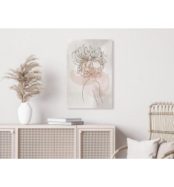 61,90 € Canvas Print - Sophies Flowers (1 Part) Vertical