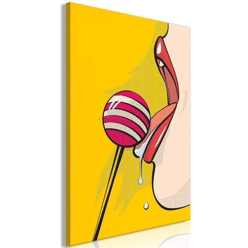 31,90 € Schilderij - Sweet Lollipop (1 Part) Vertical