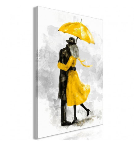Tablou - Under Yellow Umbrella (1 Part) Vertical