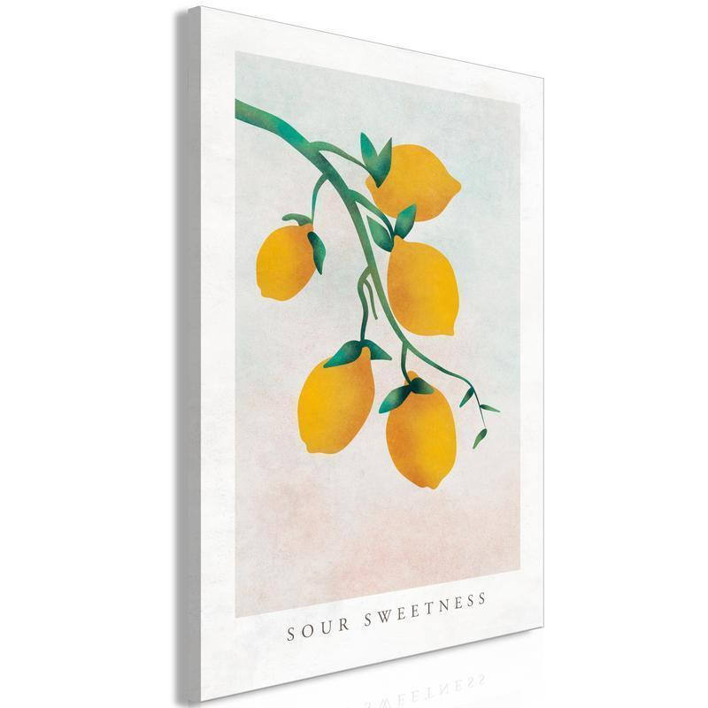 61,90 € Canvas Print - Sour Sweetness (1 Part) Vertical