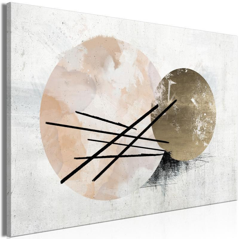 31,90 € Canvas Print - Spherical Composition (1 Part) Wide