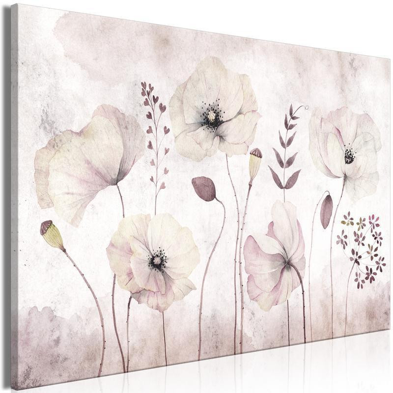61,90 € Schilderij - Floral Moment (1 Part) Wide