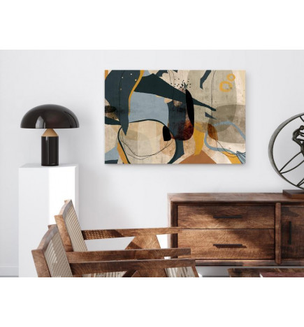31,90 € Schilderij - Abstract Conglomerate (1 Part) Wide