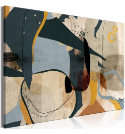 Canvas Print - Abstract Conglomerate (1 Part) Wide