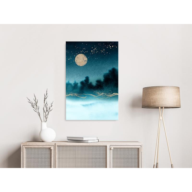 31,90 € Schilderij - Hazy Moon (1 Part) Vertical