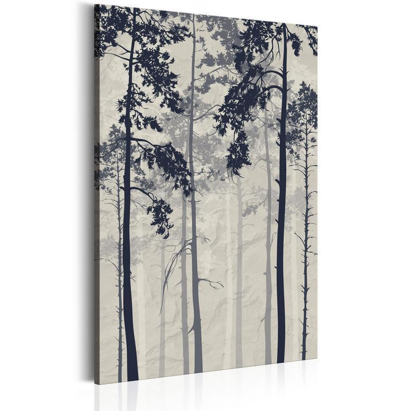 61,90 € Canvas Print - Forest In Fog