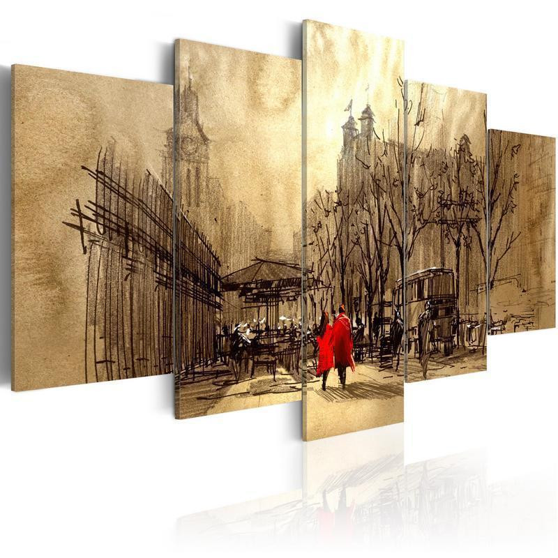70,90 € Canvas Print - Time Travels