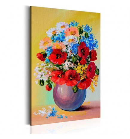Canvas Print - Bunch of Wildflowers