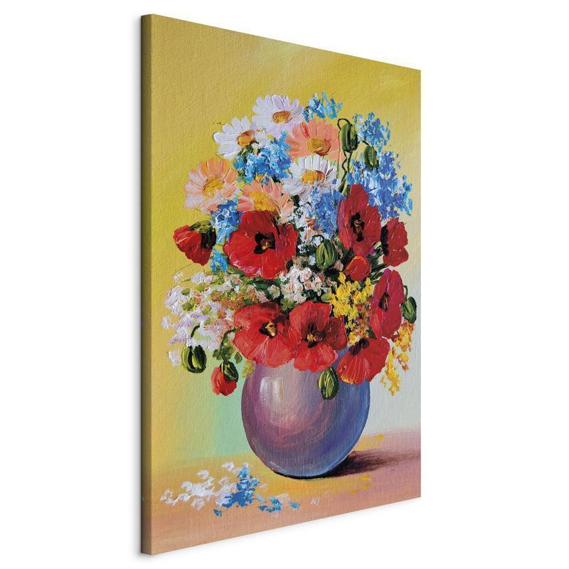 61,90 € Canvas Print - Bunch of Wildflowers