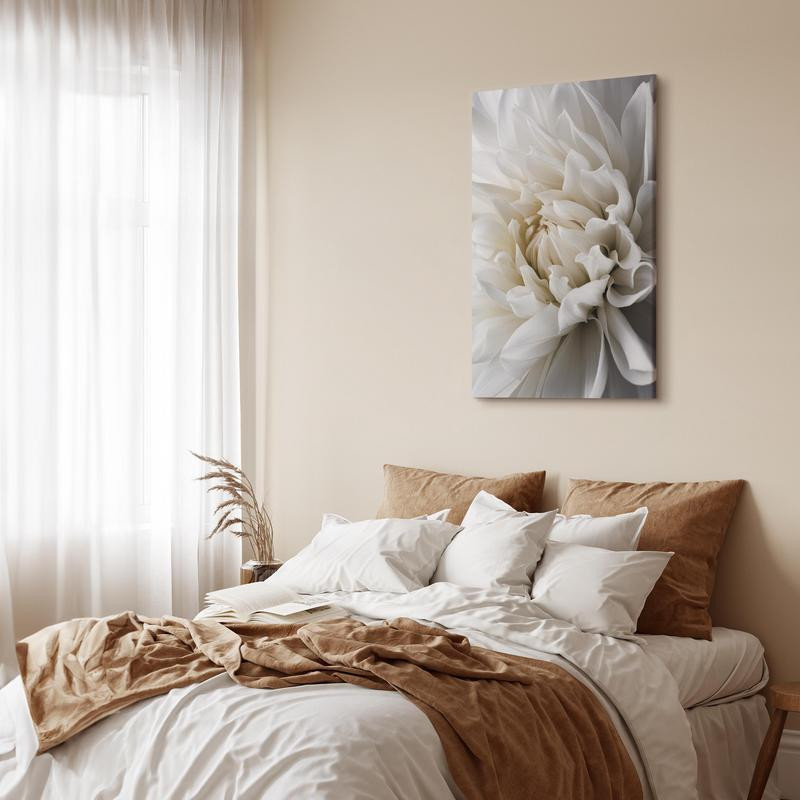 31,90 € Canvas Print - White Dahlia