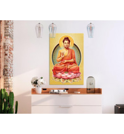 31,90 € Schilderij - Peace of Buddha (1 Part) Vertical