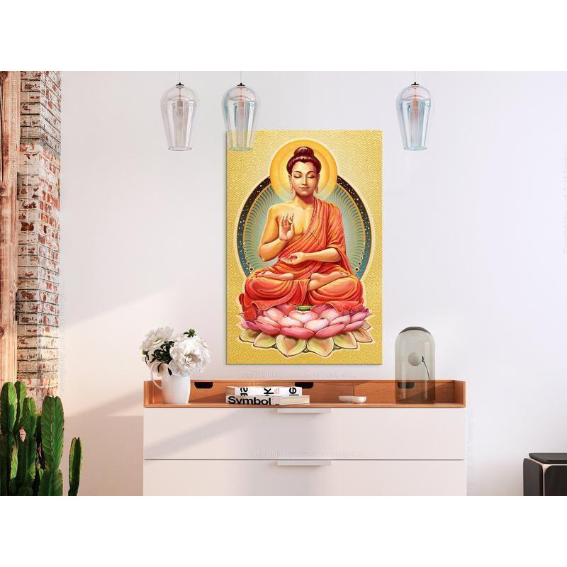 31,90 € Canvas Print - Peace of Buddha (1 Part) Vertical