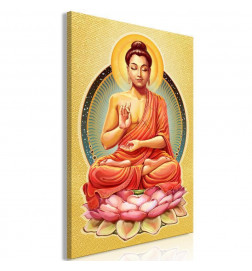 Leinwandbild - Peace of Buddha (1 Part) Vertical