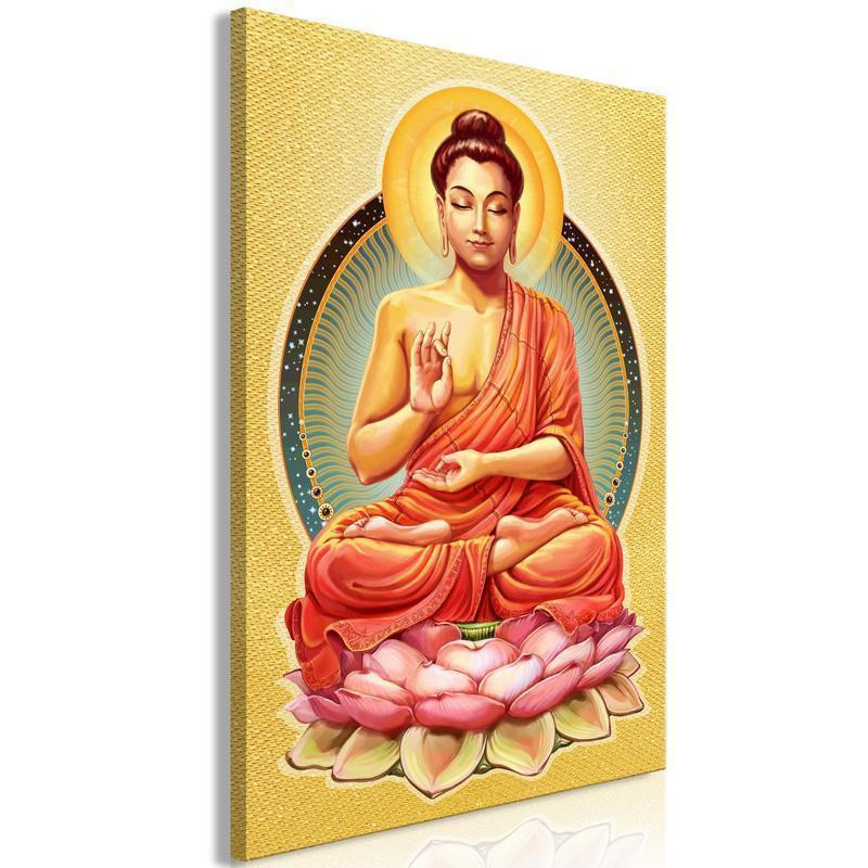 31,90 € Canvas Print - Peace of Buddha (1 Part) Vertical