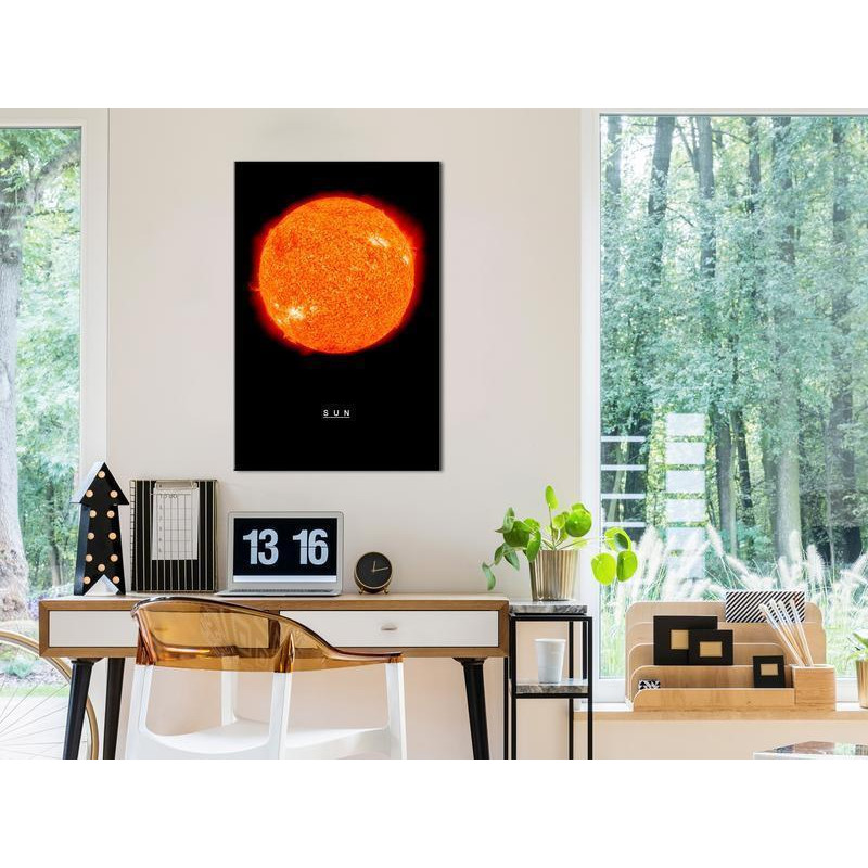 61,90 € Canvas Print - Sun (1 Part) Vertical
